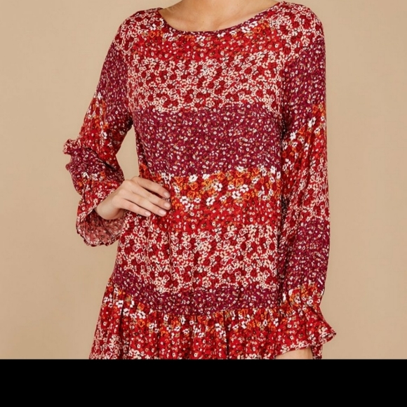 Boutique floral dress size small - Picture 3 of 5